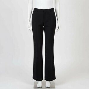 LOFT Black Flared Trousers